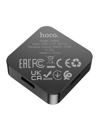 Беспроводное зарядное устройство для CW55 iWatch portable charger Black Hoco (353497679)