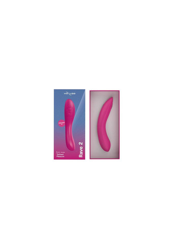 Смарт-вибратор We-Vibe Rave 2 Twisted Pleasure Pink, для точки G и входа во влагалище, 2 мотора No Brand (366878046)