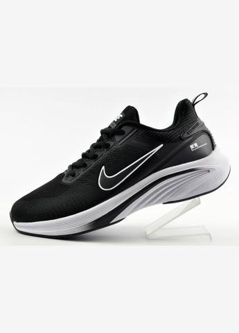 Чорно-білі Літні кросівки zoom No Brand