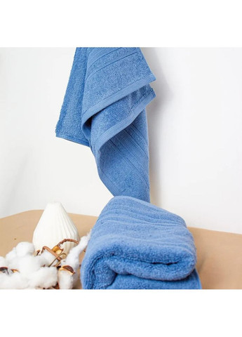 Полотенце для рук Fancy Р-04180_29729 50х90 см синее ТЕП комбинированный