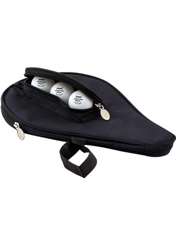 Чохол для ракетки Round Cover Master з відділенням для м'ячів Black/Red GEWO (367599325)