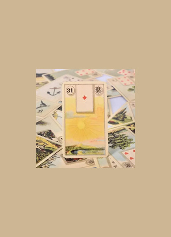 Карты Оракул Расписание Ленорман (Grand Tableau Lenormand Oracle) 36 шт. Taro (330827158)