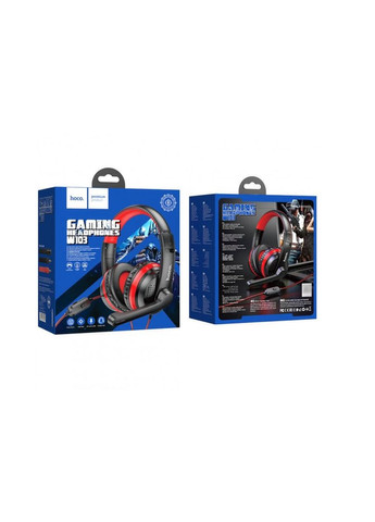 Игровые наушники с микрофоном W103 красные Hoco (317192885)