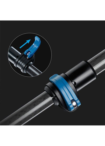 Трекінгова палиця Naturehike ST07 NH18D010-Z (115-135 см) Блакитний No Brand (332769730)