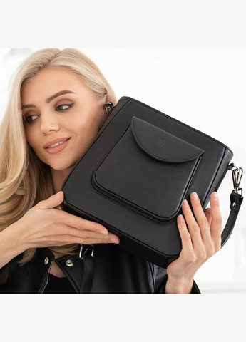 Женская кожаная сумка Stella черная (A-028115) The Wings (327873911)