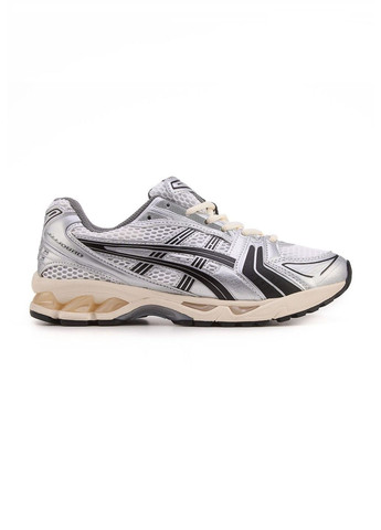 Белые кроссовки Asics Gel-Kayano 14 White Silver Black