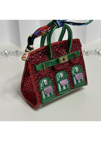 Модний чохол-брелок для навушників, гарнітури чи дрібних речей у вигляді сумочки відомого бренду 7,5х6,5х3,5 см. B&S (372474448)