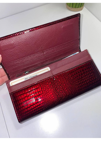 Классический женский лаковый кошелек с монетницей снаружи. No Brand (370381514)