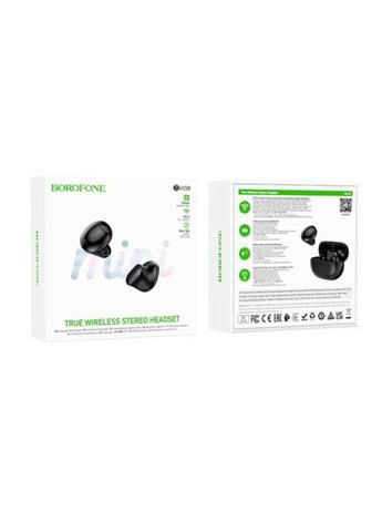 Наушники беспроводные BW39 Enjoy true wireless BT headset TWS черные Borofone (370612787)