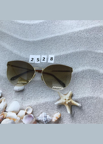 Модні коричневі окуляри No Brand (302370712)