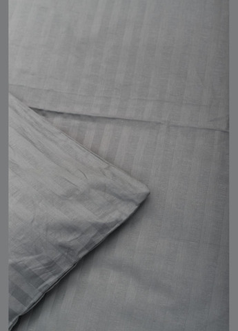 Комплект постельного белья Satin Stripe семейный 160х220х2 наволочки 4х50х70 (MS-820003673) Moon&Star stripe gray (288044003)