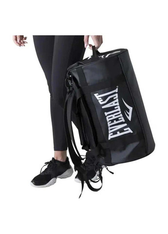 Спортивная сумка DUFFLE BAG SMALL (LOGO) 30L Черный 43 x 22 x 27 см Everlast (367586310)