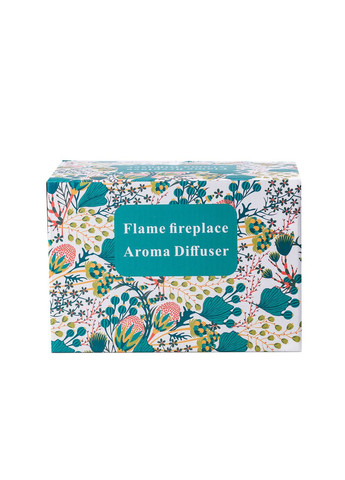 Зволожувач повітря Камін 300 мл коричневий аромадифузор для дому та офісу паровий зволожувач ProDobro (364190367)