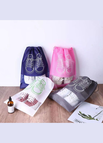 Зручна сумка для взуття 27х36см темно-синя (OK0028_3) No Brand (315922556)