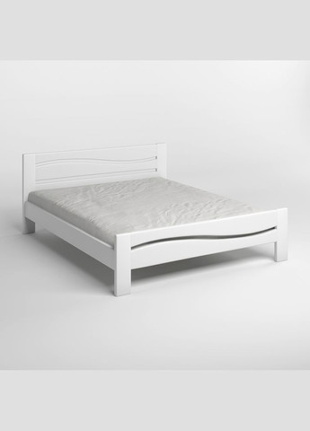 Полуторная деревянная лапочка Неаполь (RAL9003) 120х190 см (MBG-3730) Mebigrand (366085899)