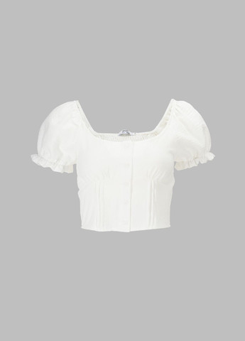 Молочна блуза однотонна жіноча 2421 (2000990588937s) shop (2000990588937) No Brand