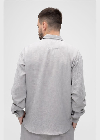 Сорочка однотонна чоловіча 23201082 Breezy (315970991)