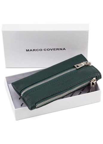 Зелена шкіряна ключниця 017-7 Marco Coverna (303830145)