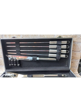 Барбекю-набір з нержавійки в кейсі DN-12080 Dynasty (300079220)