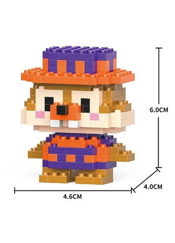 Конструктор фігурка Пікселі Дейл Чіп і Дейл Dale Chip 'n Dale Rescue Rangers Bricks (366890351)