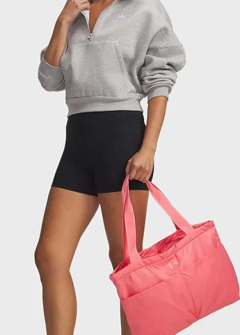 Женская Сумка UA Studio Lite Duffle 16L Коралловый 45 х 25 х 14 см Under Armour (395623198)