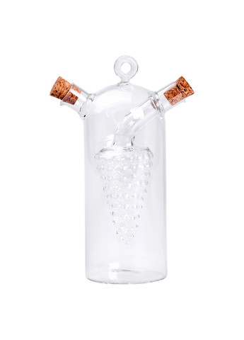 Пляшка для олії та оцту подвійна Grape 80/300 мл скляна Yiwu (341329547)