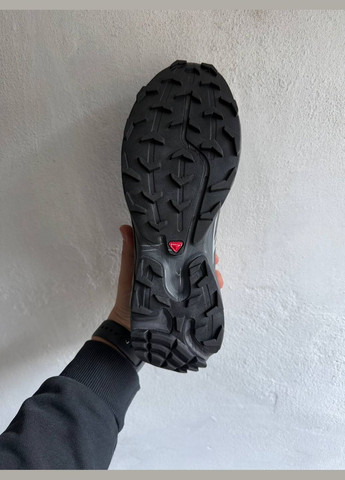 Черные зимние кроссовки зимние мужские salomon xt-6 winter gore-tex black gray termo fleece | саломон хт-6 черные серые термо с флисом No Brand