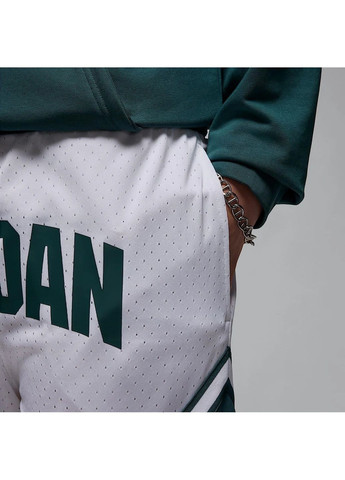 Шорти чоловічі Sport Dri-Fit Diamond Shorts White/Green Air Jordan (366039105)