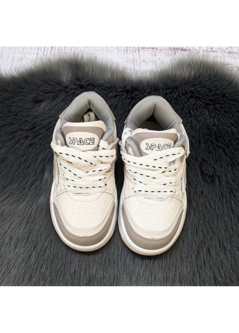 Бежевые демисезонные кроссовки детские для девочки Jong Golf