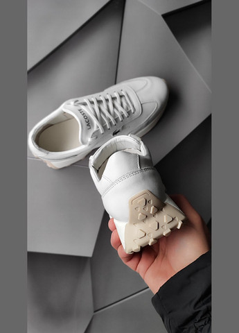 Белые всесезонные женские кроссовки лакоста (lacosta) белые 36-41 No Brand