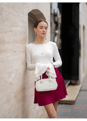 Жіночий лонгслів з рукавами-воланами MonCher (351554779)