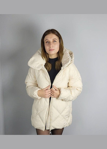 Белая демисезонная куртка Modna KAZKA