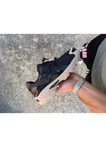 Черные демисезонные кроссовки мужские asics gel-kahana tr v4 black beige gore-tex асикс гель кахано tr v4 No Brand