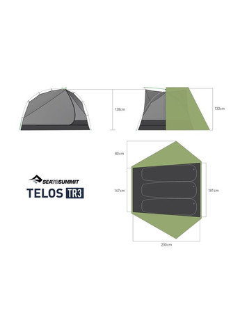 Палатка Telos TR3 Sea To Summit (282842277)