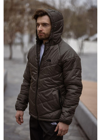 Темно-сіра куртка міцна, водонепроникна тканина повномірні розміри No Brand