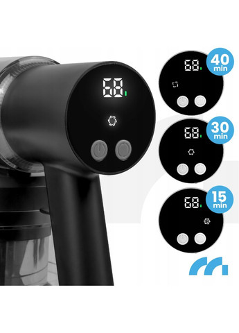 Вертикальний пилосос бездротовий TURBOCYCLONE PRO2000 3в1 250Вт (Польща) Maltec (372185959)