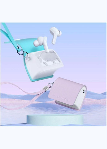 Наушники беспроводные Xiaomi Lady Bag TWS в кейсе фиолетовые Haylou (293346372)