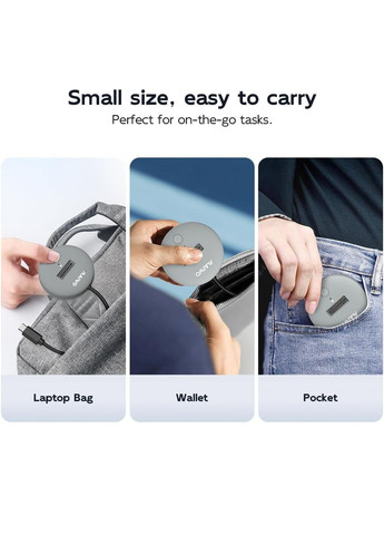 Док станція для SSD M.2 NVMe/SATA Type-C K1698P2 сірий Maiwo (371918477)