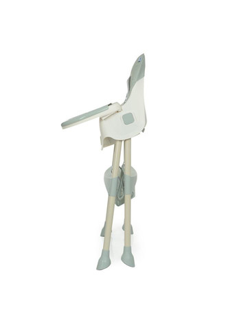 Стульчик для кормления складной с 5-ти точечными ремнями для детей от 6 месяцев и до 3 лет экокожа Bambi (368757192)