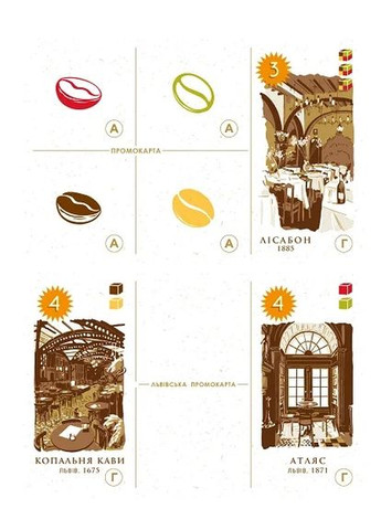 Настільна гра Кава (Cafe) (LOB2206UA) Lord of Boards (324109496)