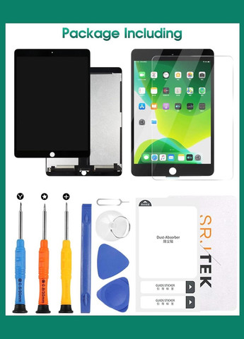 Дисплей apple Ipad Air 3 2019 10.5 a2153, a2123, a2152 з сенсором (тачскріном) чорний No Brand (300657435)