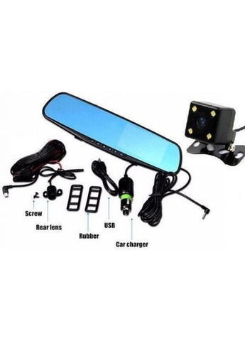 Відеореєстратор BLАСKBOХ дзеркало з камерою заднього огляду DVR (318016781)