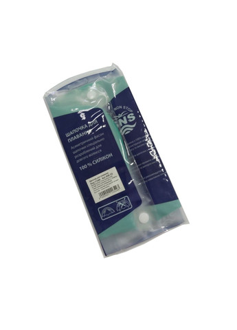 Шапочка для плавания для длинных волос, green flowers KW3З () SNS (316322511)