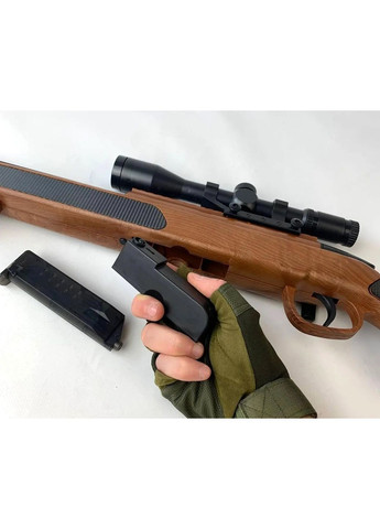 Страйкбольная Снайперская пневматическая винтовка ZM51W с пульками и прицелом CYMA (354823848)