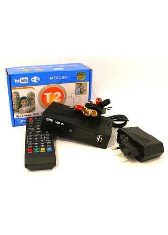 Цифровий тюнер Т2 MegoGo No Brand (317041336)