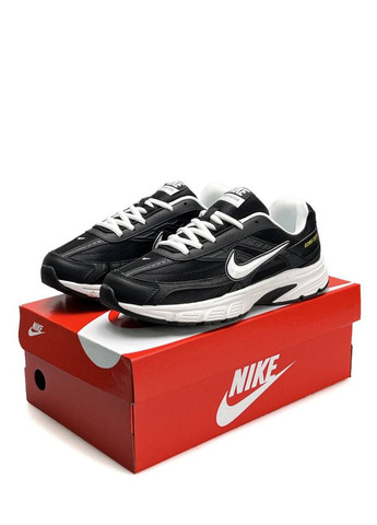 Черные демисезонные кроссовки мужские nike No Brand Initiator Black White