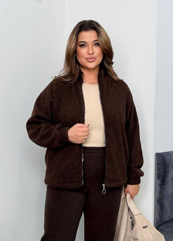 Теплый женский костюм спортивного стиля с толстовкой барашек Modena (366028113)