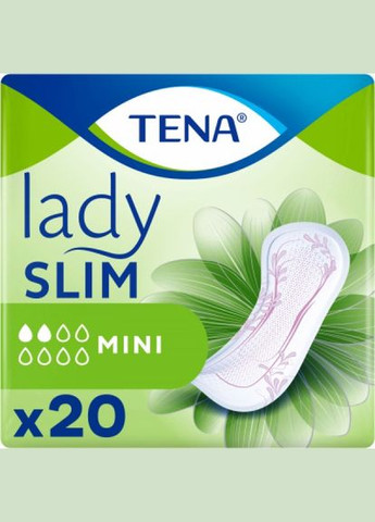 Урологічні прокладки (7322540852486) Tena lady slim mini 20 шт. (268140511)