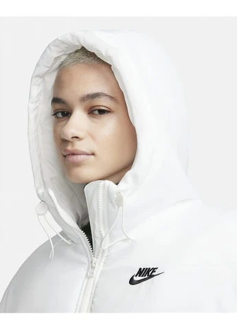 Парка Sportswear Classic Puffer Therma-Fit Loose Hooded Parka White FB7675-133 Nike (398033619)