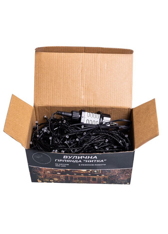 Гирлянда Рождественская фея уличная 50 (м) 500 LED черный провод Синий CF500L50MBBL Jooki (366037848)